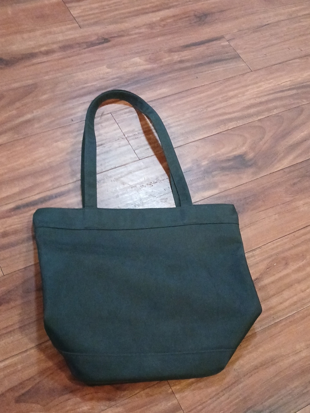 Gemline Women's Black Canvas Tote Bag
